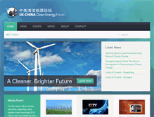 Tablet Screenshot of cleanenergyforum.org
